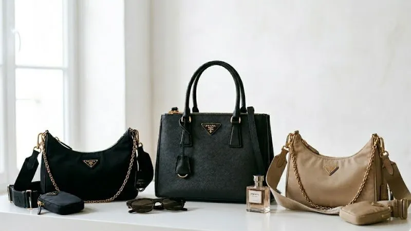 PRADA ブラック ナイロン バックパック 着画あり プラダ名品】バッグや