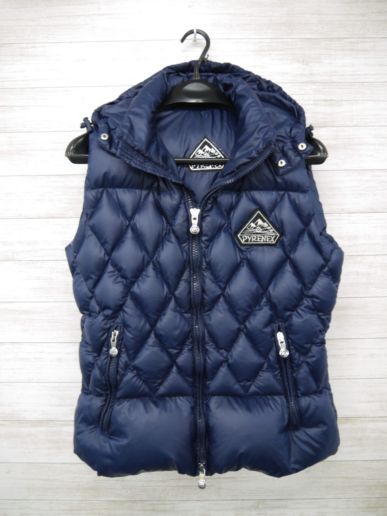 ピレネックスダウン首回り黒ずみ2