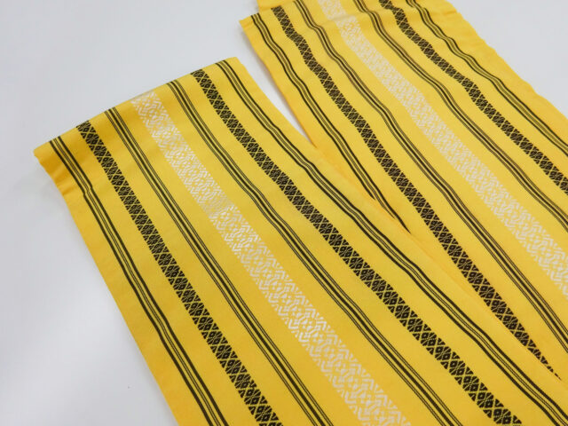 シルクの帯の黒ずみ5