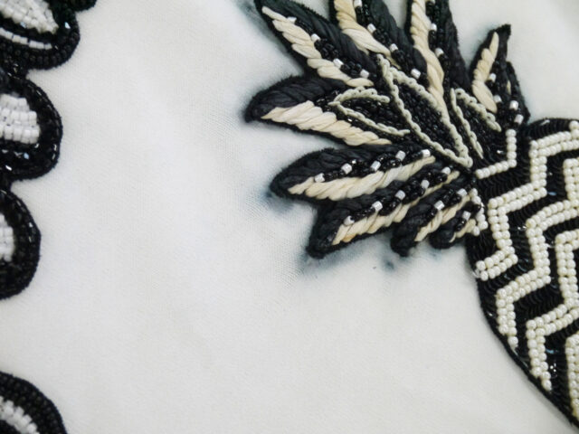 D&G装飾からの色にじみ1