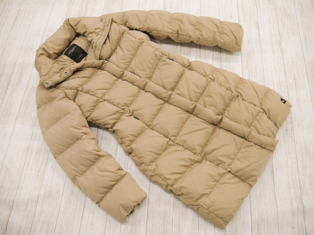 マックスマーラダウン染み処理2