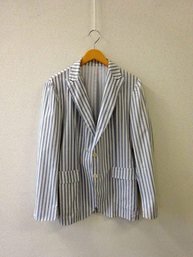 ボッテガジャケット染み抜き4