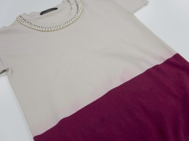 マックスマーラーニット染み抜き移染1