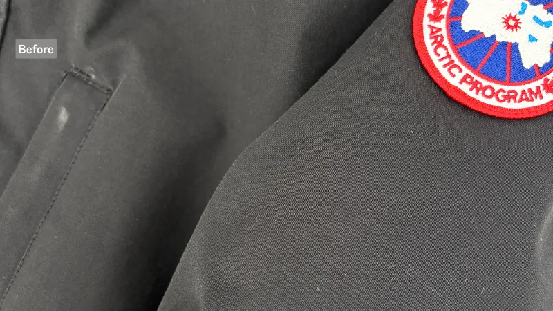 カナダグースダウンクリーニング