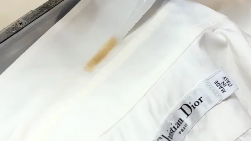 Diorシャツワンピース