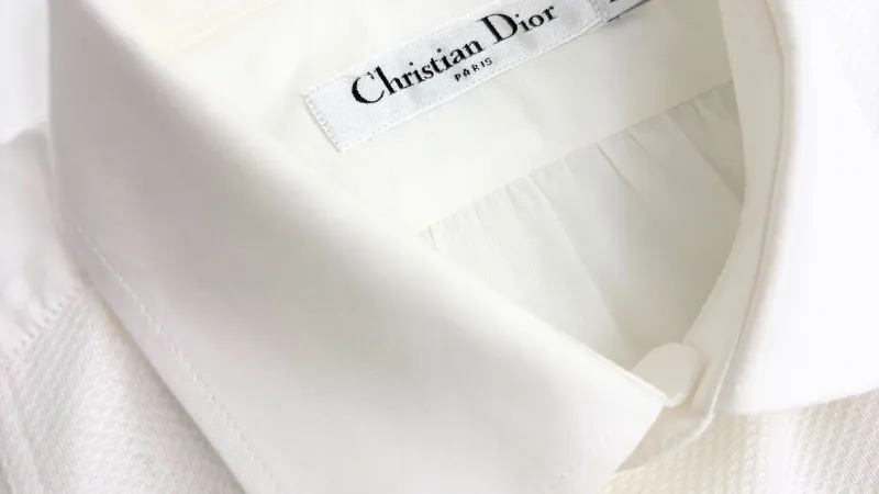 Diorシャツワンピース