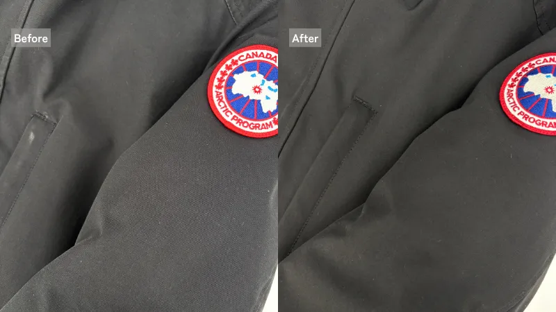 カナダグースダウンクリーニング