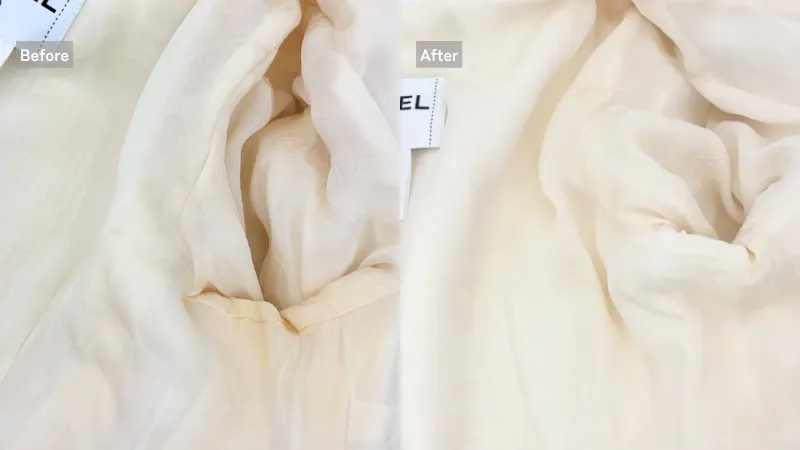 CHANELジャケットクリーニング