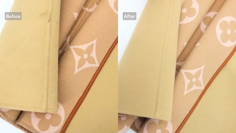 ヴィトンウールコートクリーニング