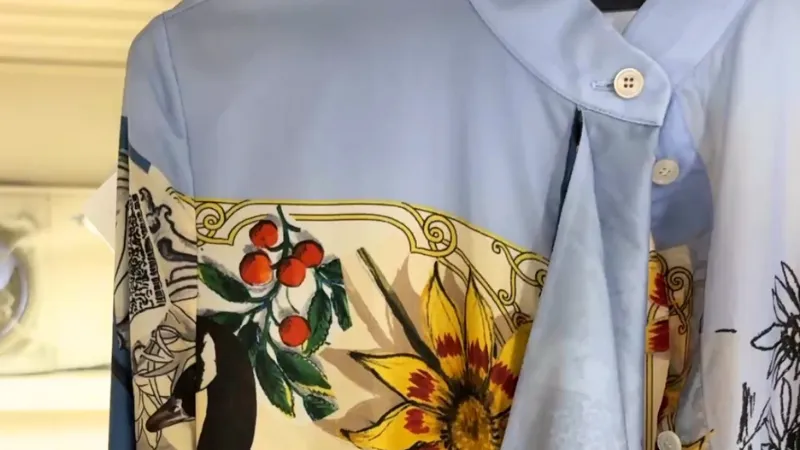 フェラガモシルクワンピース