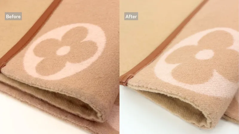 ヴィトンウールコートクリーニング