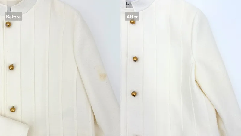 Diorジャケットクリーニング