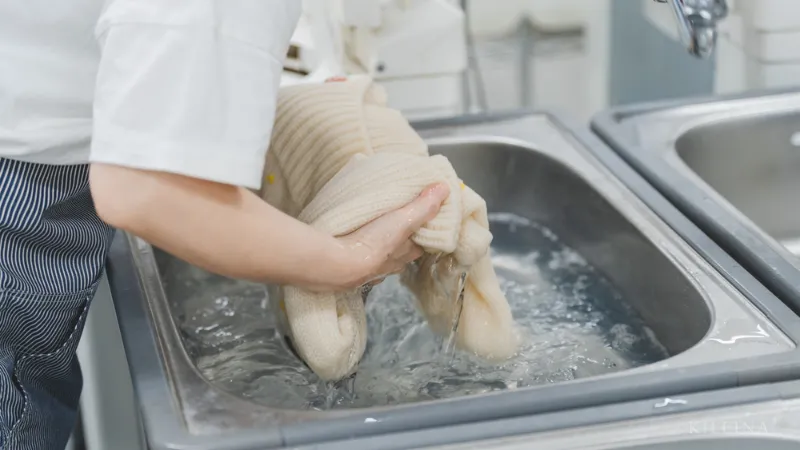 クリーニング作業