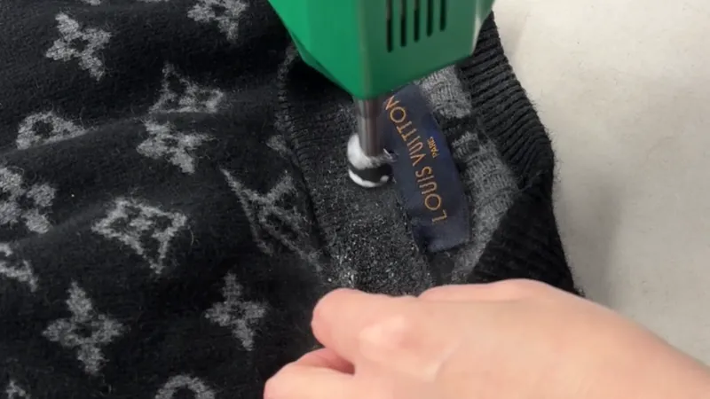 ルイヴィトンニットクリーニング