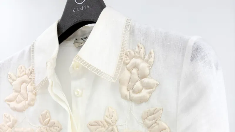 フェンディ麻ワンピースクリーニング